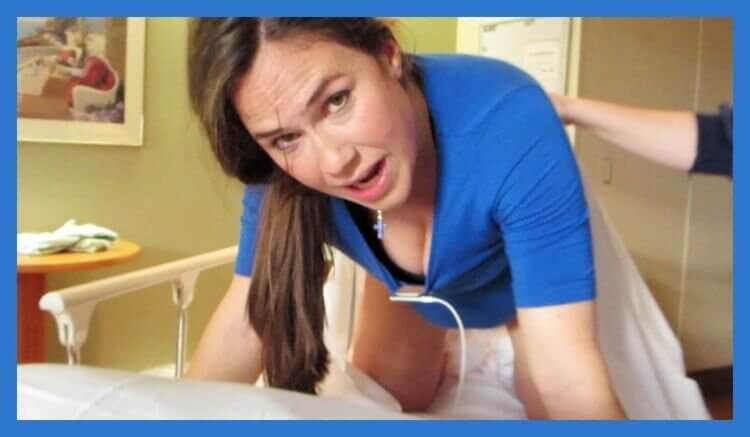 My natural childbirth, part 2, delivery, baby birth video by Genevieve Mama Natural