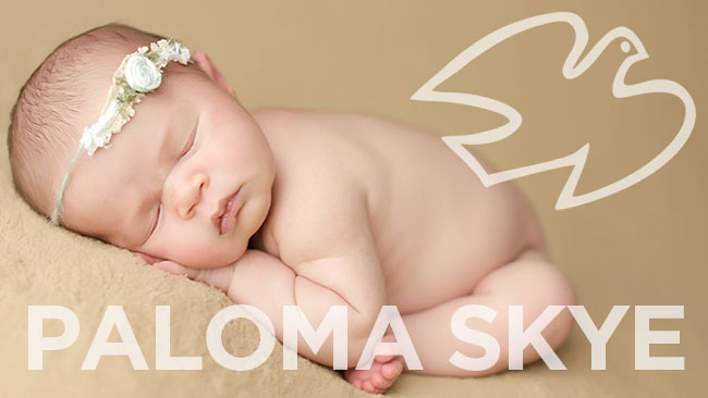 why we named her Paloma_Skye mama natural