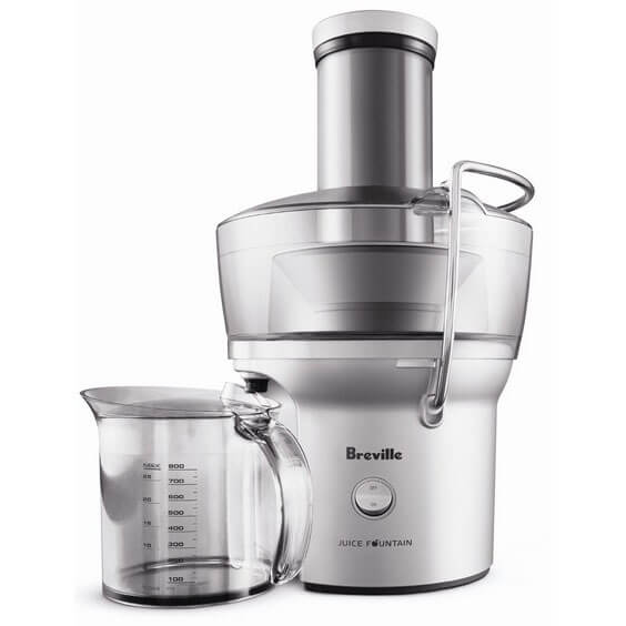 Breville BJE200XL Compact Juice Fountain 700-Watt Juice Extractor