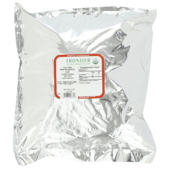 Frontier Raspberry, Red Leaf Cs Certified Organic, 16 Ounce Bag