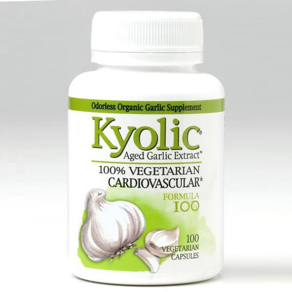 Kyolic Garlic Formula 100 Original Vegetarian Formula (100 Veg Capsules)