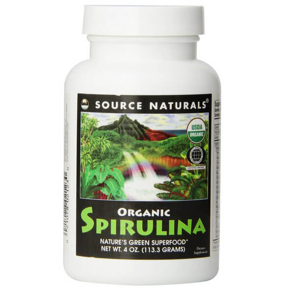Source Naturals Organic Spirulina Powder, 4 Ounce