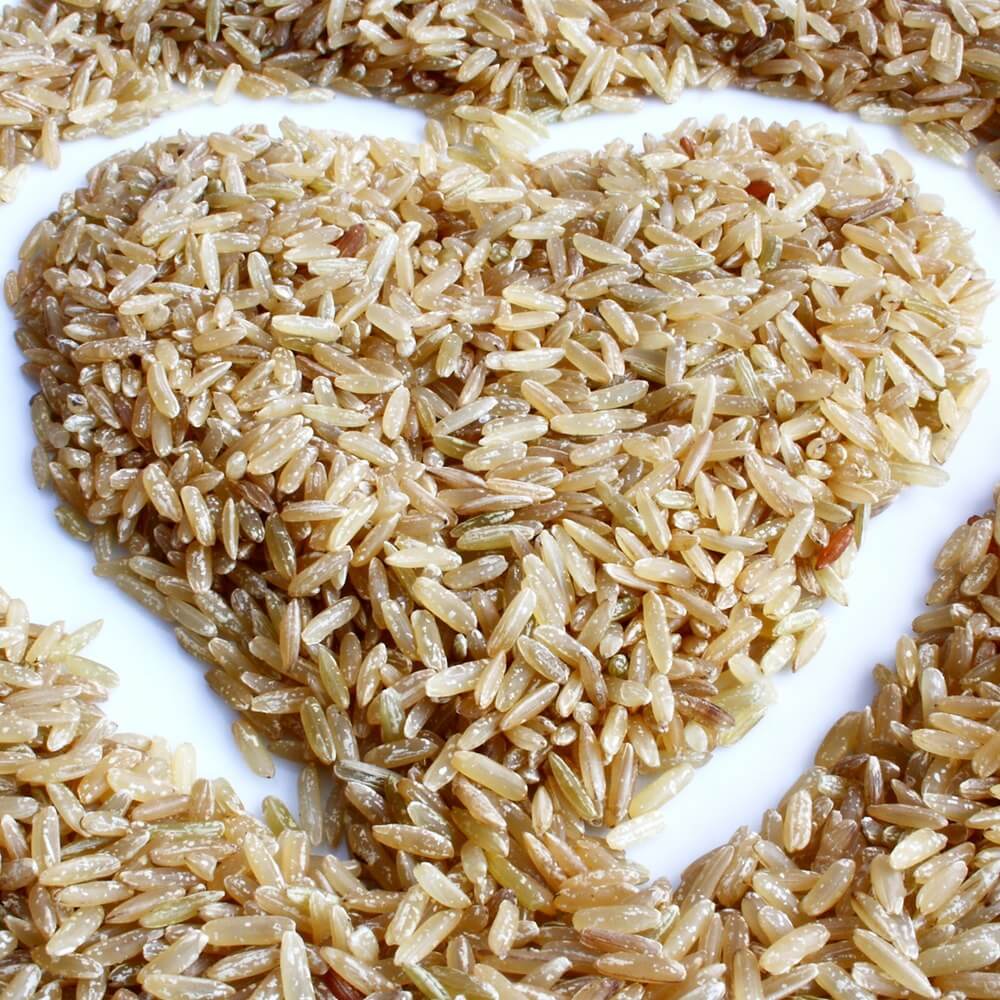 Organic brown rice
