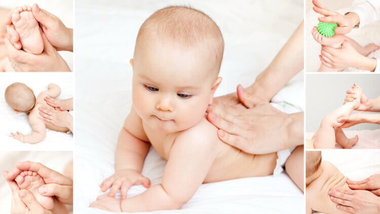Baby-Massage-Mama Natural tutorial how to do baby massage