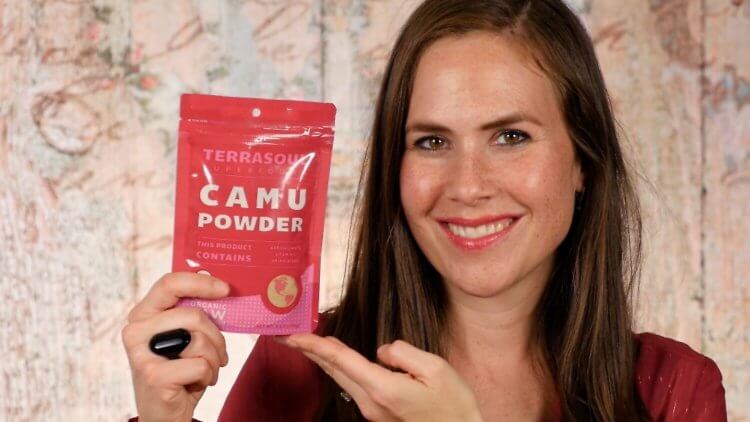 It has 50 times the Vitamin C of oranges and it’s loaded with benefits for moms particularly. It's my new favorite supplement, Camu Camu Powder!