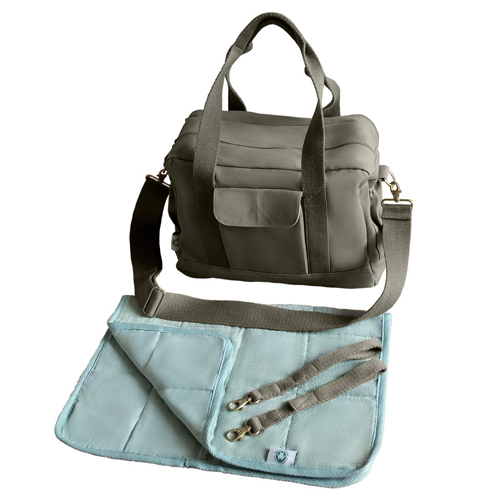 Dera Design Organic Canvas Diaper Bag