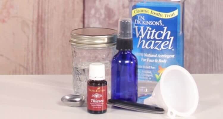 How To Make Thieves Spray - All-Natural Cleaner by Mama Natural