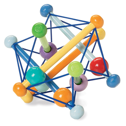 Manhattan Toy Skwish Color Burst Rattle and Teether