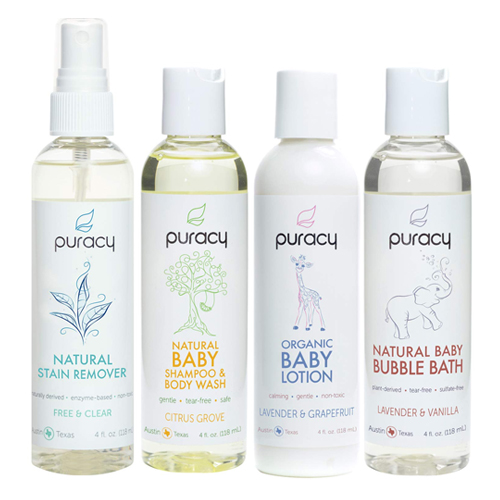 Puracy Organic Baby Care Gift Set