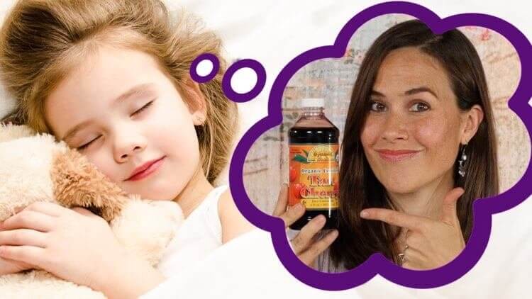 Tart cherry juice for sleep -