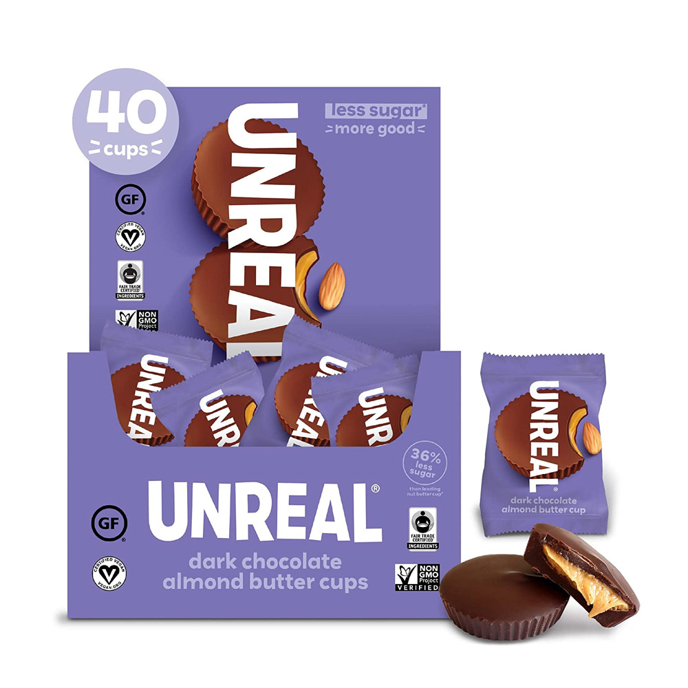 Unreal Almond Butter Cups